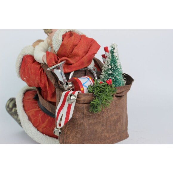 Possible Dreams Clothtique 1996 Santa Hugging Child Figurine • “Santa’s Hug” - Picture 10 of 13